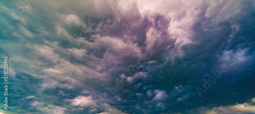 dramatic stormy sky abstract background