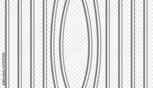 jail prison escape bars made with metal