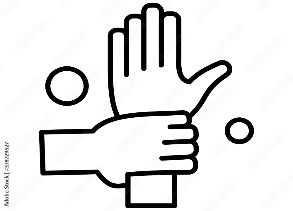 Washing hands vector sign illustration. Personal hygiene, disease prevention and healthcare educational illustration. Wash your hands properly. Virus protection, sanitary disinfect Washing hands vector sign illustration. Personal hygiene, disease prevention and healthcare educational illustration. Wash your hands properly. Virus protection, sanitary disinfect