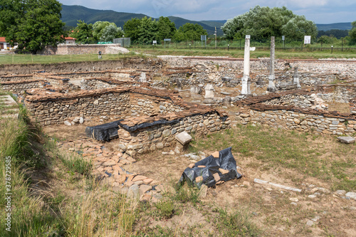 Ruins of ancient Roman city Nicopolis ad Nestum, Bulgaria photo