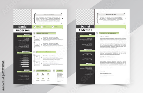 Modern Creative Resume Cv Template