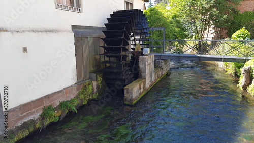 water mill in the city of Dahn in Germany