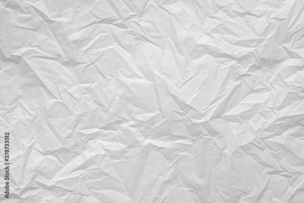 White plastic bag background texture close up