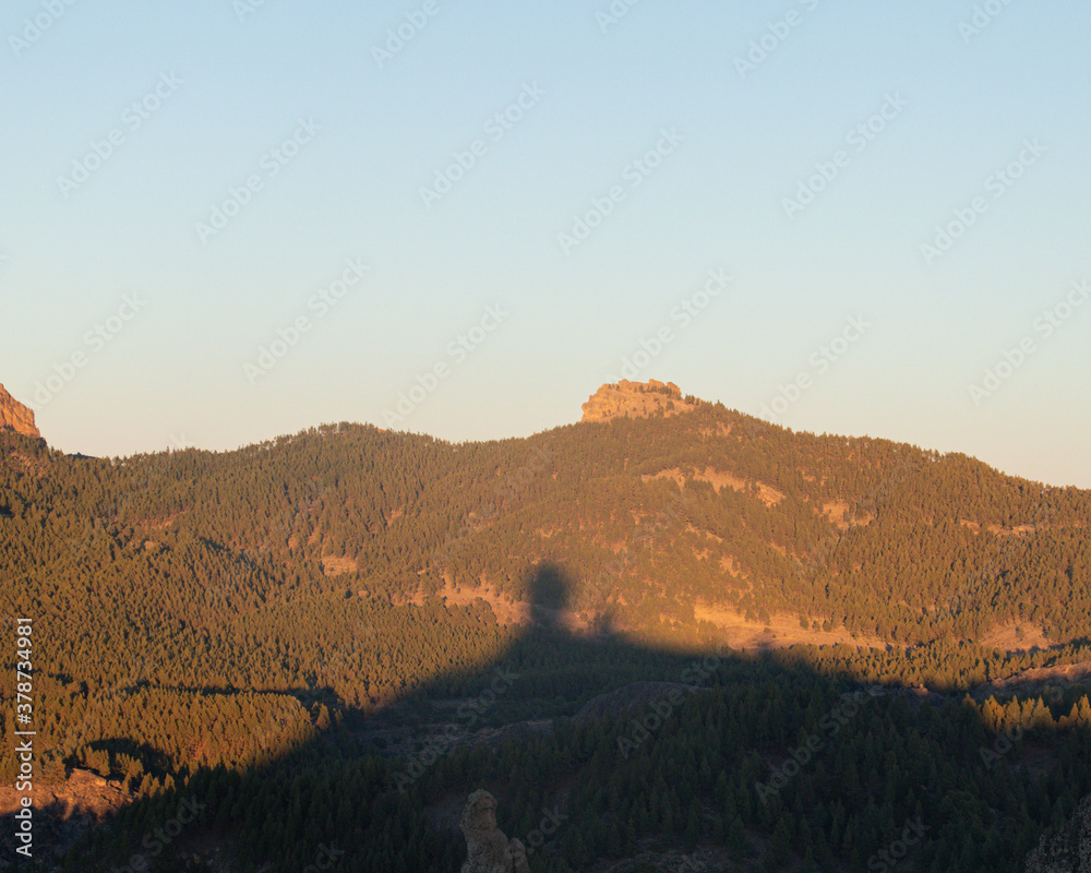 Obraz premium SunSet at Roque Nublo