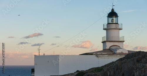 Lighthouse of the Cap de Creus Natural Park, the westernmost point of Spain, where the sun first rises.