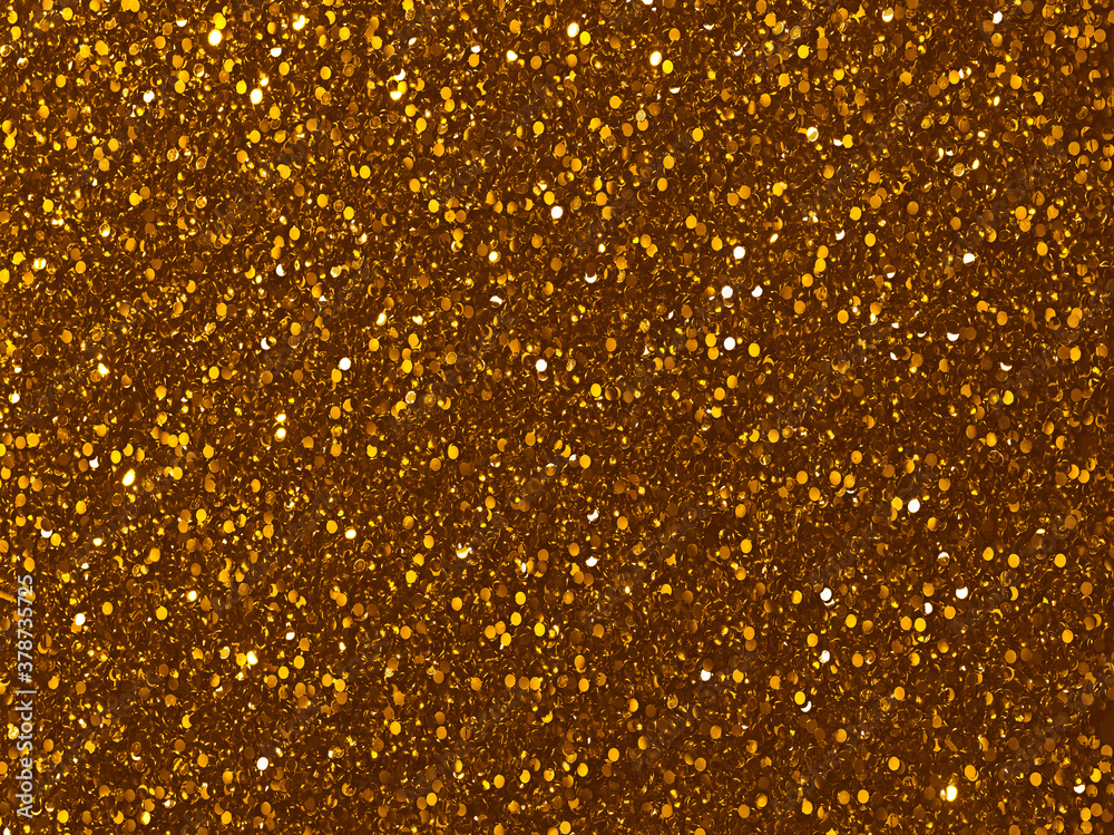 gold shiny flakes, Background filled with shiny gold, glitter coins or flakes