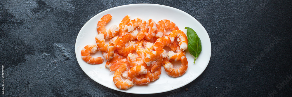 shrimp ready to eat boiled or fried seafood prawn without shell on the table serving top view copy space for text keto or paleo diet pescetarian food background rustic shrimp ready to eat boiled or fried seafood prawn without shell on the table serving top view copy space for text keto or paleo diet pescetarian food background rustic
