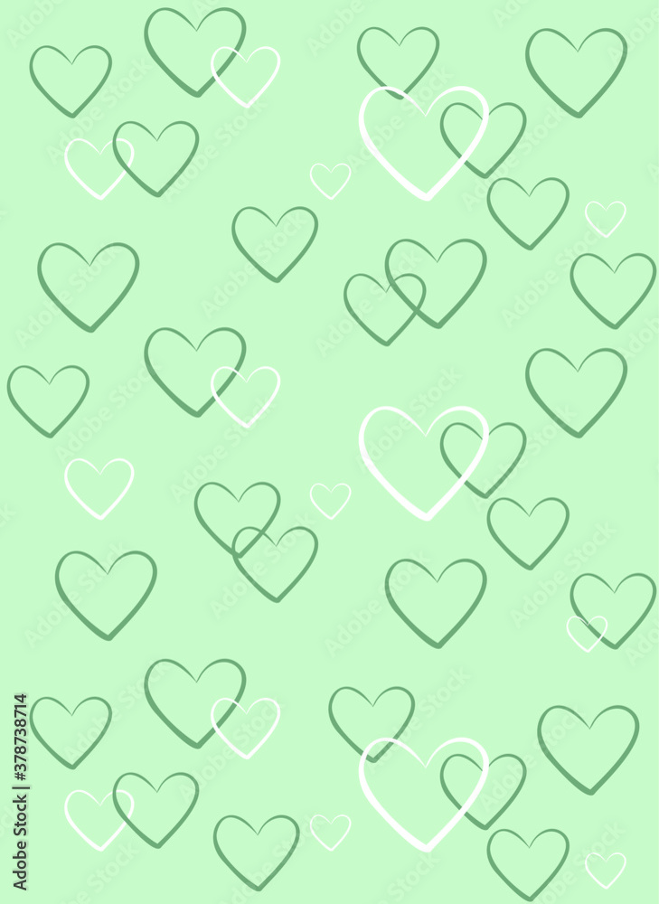 hearts valentine's day wallpaper
