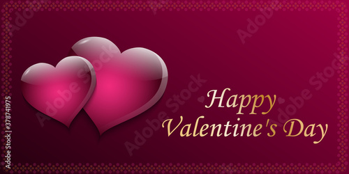 Card for Valentine's Day.Ve...