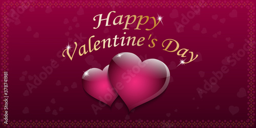 Card for Valentine's Day.Ve...