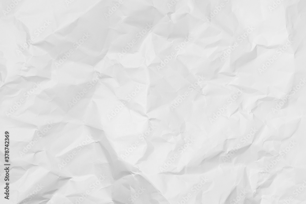 White crumpled paper texture background. White crumpled paper texture background.