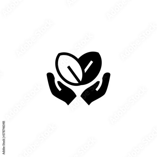 Healthy life solution Icon in black flat glyph, filled style isolated on white background