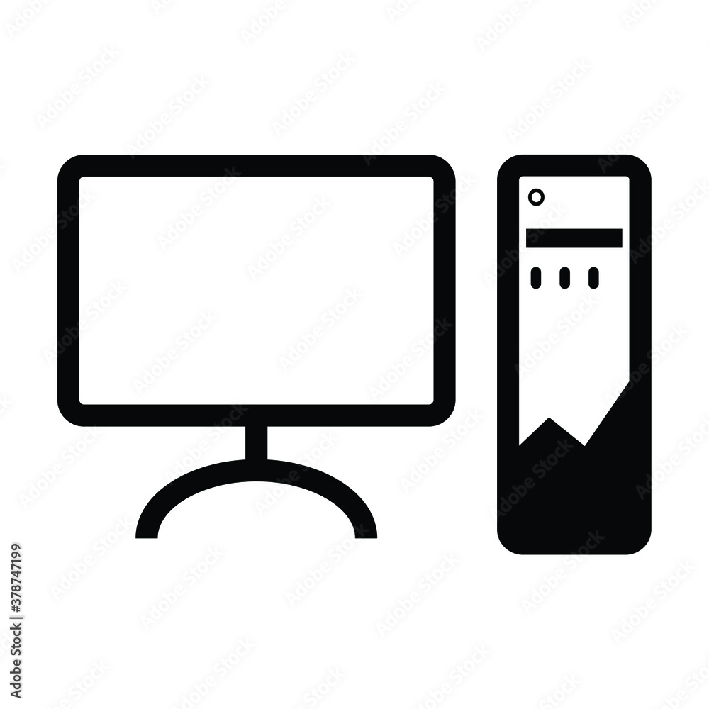 Computer icon vector graphic design Computer icon vector graphic design
