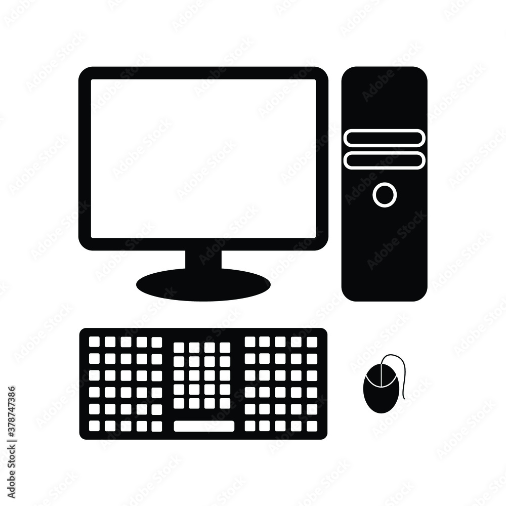 Computer icon vector graphic design Computer icon vector graphic design