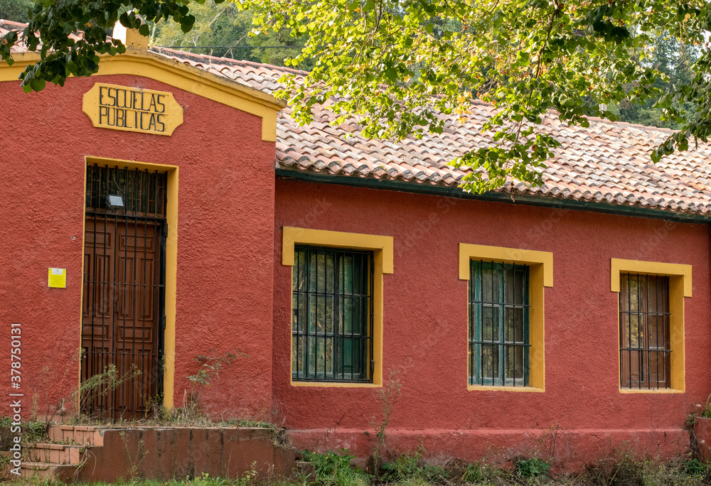 Valdediós, paisaje, Asturias, arquitectura, viejo