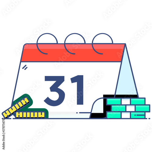 
Salary icon in modern flat style, payment 
