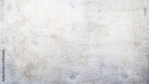 Old white concrete wall as texture or background