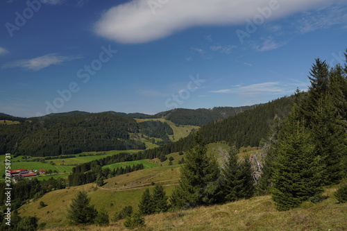 Wunderschöne Aussicht im Schwarzwald 