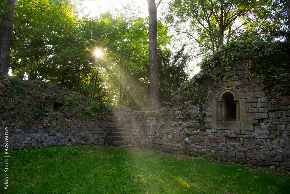 Burgruine Windeck bei ottrott im Elsass