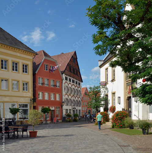 Photography altstadt in warendorf, westfalen