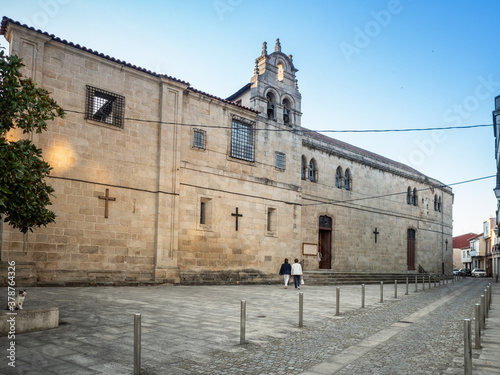 The Clarisas church in Monforte de Lemos - Spain