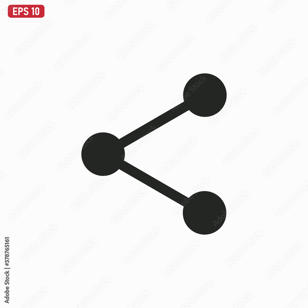 Share icon vector . Media sign Share icon vector . Media sign