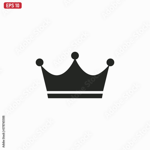 Crown icon vector eps 10