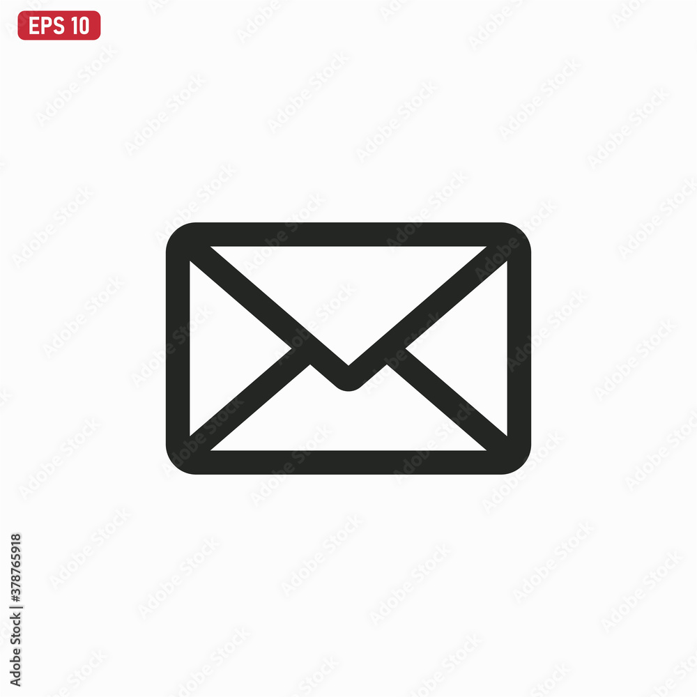 Mail icon vector . Email sign . Message Mail icon vector . Email sign . Message