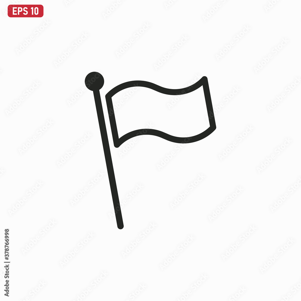 Flag icon vector eps 10 Flag icon vector eps 10