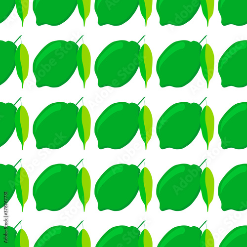 Illustration on theme big colored seamless green lime
