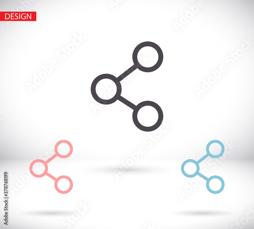network vector graphics of icon 10 bonds design