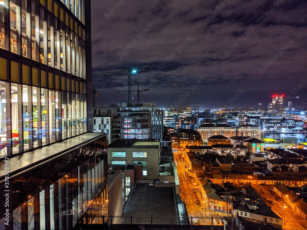 Obraz premium Dublin City Center