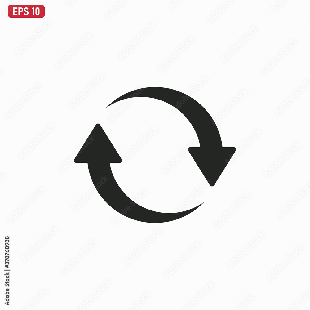 Update icon vector . Refresh sign . Reload Update icon vector . Refresh sign . Reload