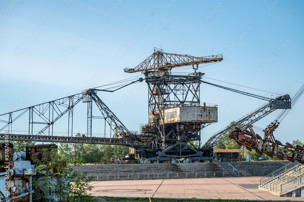 Bergbaupark Ferropolis die Eisenstadt