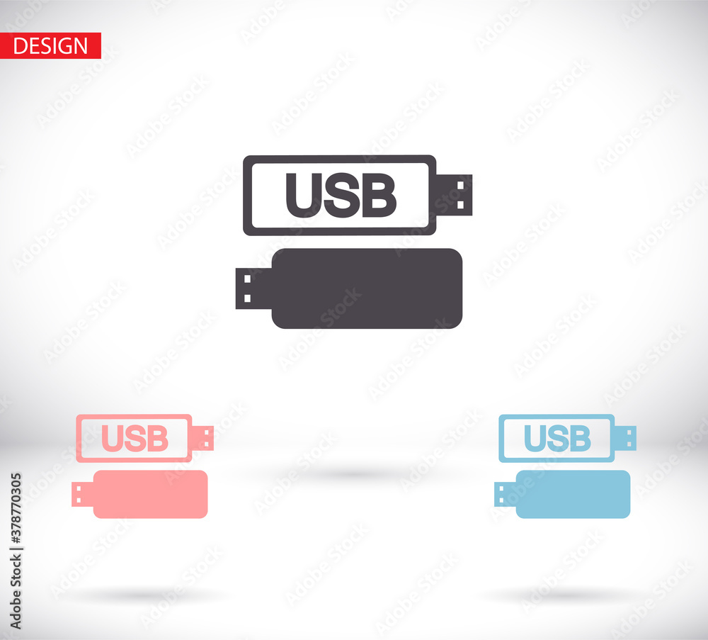 Usb drive vector icon in flat style. Flash disk vector illustration on isolated background vector icon. Digital memory business concept vector icon. Usb drive vector icon in flat style. Flash disk vector illustration on isolated background vector icon. Digital memory business concept vector icon.