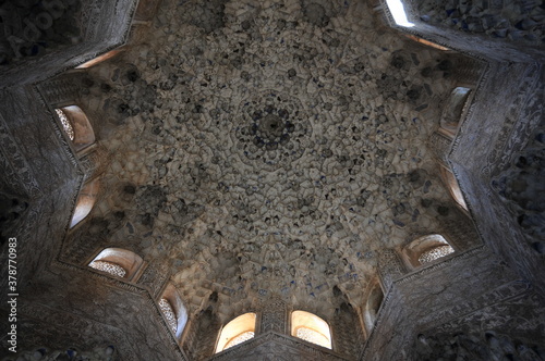Morning at the Alhambra of Granada in the Covid-19-pandemic