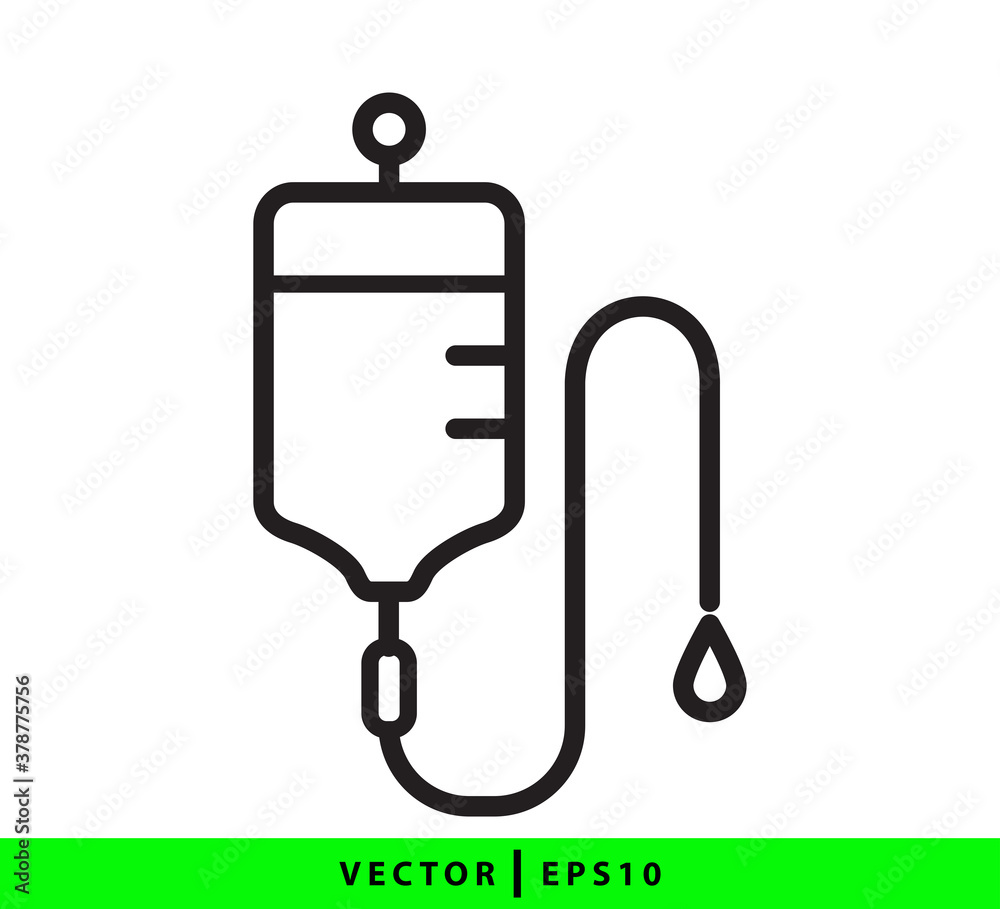 Blood bag icon vector logo design illustration Blood bag icon vector logo design illustration