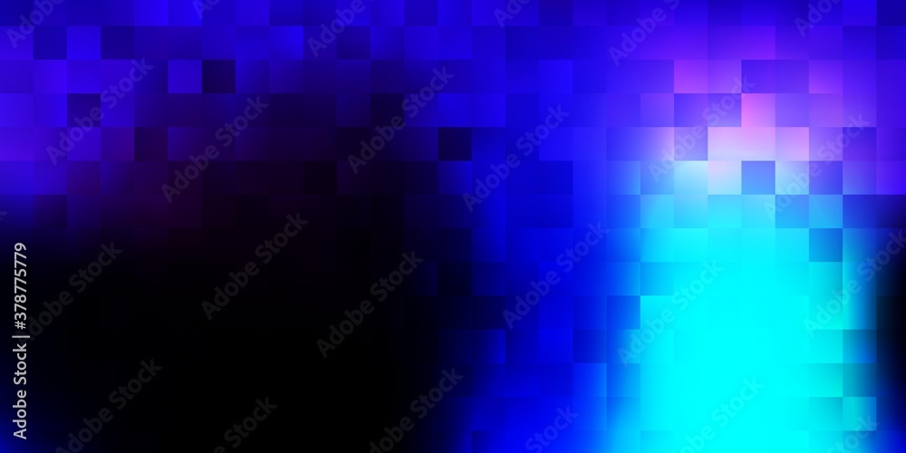 Dark pink, blue vector texture in polygonal style.