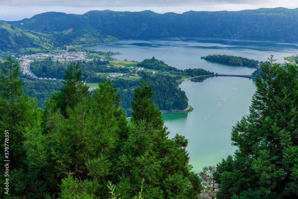 Obraz premium Lake of Sete Cidades
