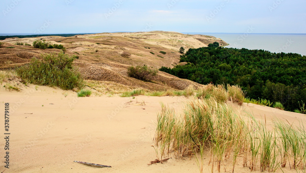 Sand dunes in Lithuania
