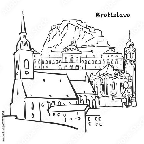 Famous buildings of Bratislava