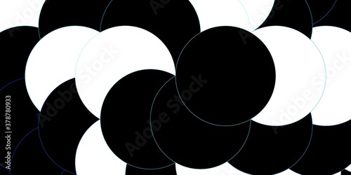 Dark Pink, Blue vector texture with disks. Abstract decorative design in gradient style with bubbles. Design for posters, banners.