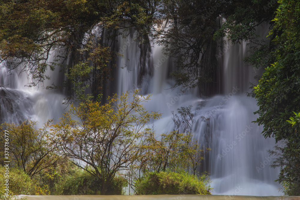 Thi-Lo-Su waterfall, Beautiful waterfall in Tak  province, ThaiLand.