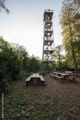 The lookout tower in Liestal, in Basel Land, Switzerland photo