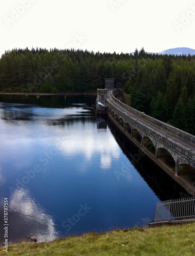 stone bridge over the loch in roybridge photo