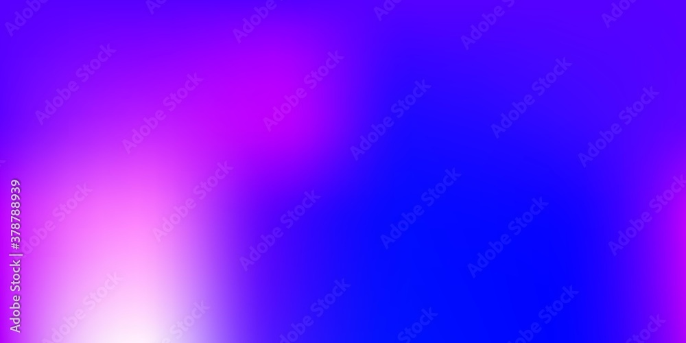 Light Blue, Yellow vector gradient blur background.