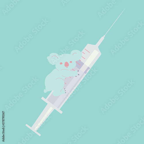 Photography Vaccine from Australia - koala
