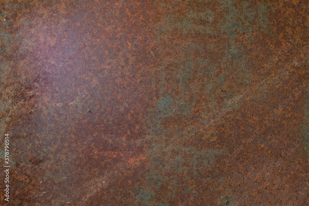 Rusty iron texture for background. Old metal iron panel