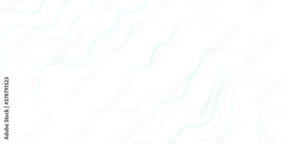 Light BLUE vector template with bent lines. Light BLUE vector template with bent lines.