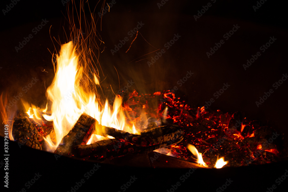 Fire at night Fire at night
